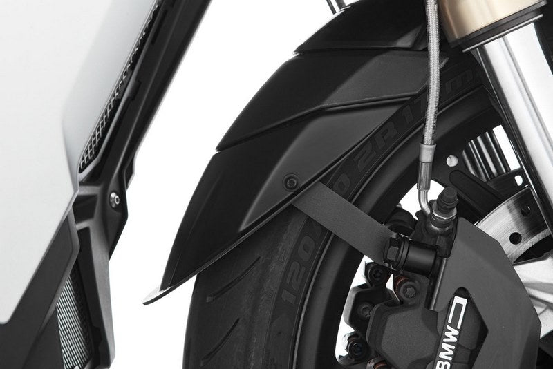 Wunderlich / ワンダーリッヒ »EXTENDA FENDER XL« mudguard extension - front - black | 44790-202