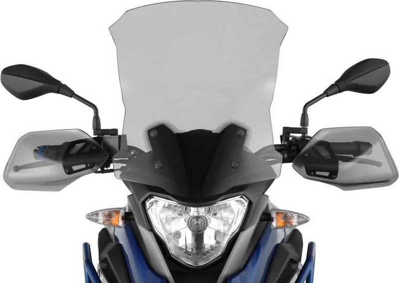 Wunderlich windscreen»MARATHON« - For models without original board socket - smoked grey | 44921-006