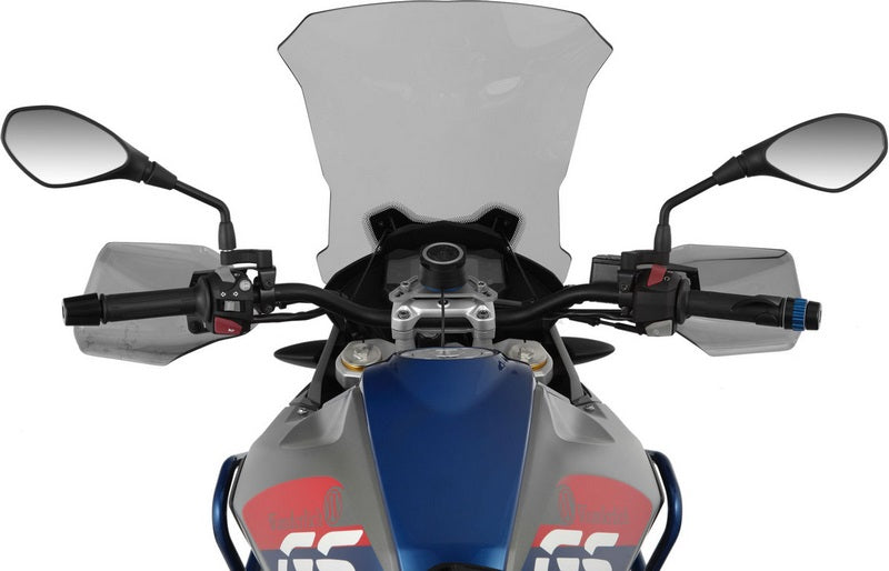 Wunderlich windscreen»MARATHON« - For models without original board socket - smoked grey | 44921-006