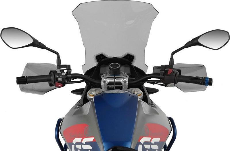 Wunderlich windscreen»MARATHON« - For models with original board socket - smoked grey | 44921-106