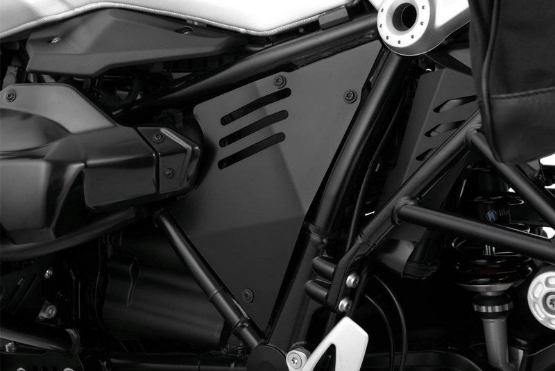 Wunderlich AIRBOX COVER air filter box cladding - Set - black | 45114-002