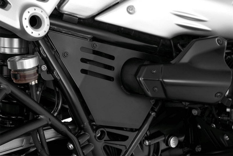 Wunderlich AIRBOX COVER air filter box cladding - Set - black | 45114-002
