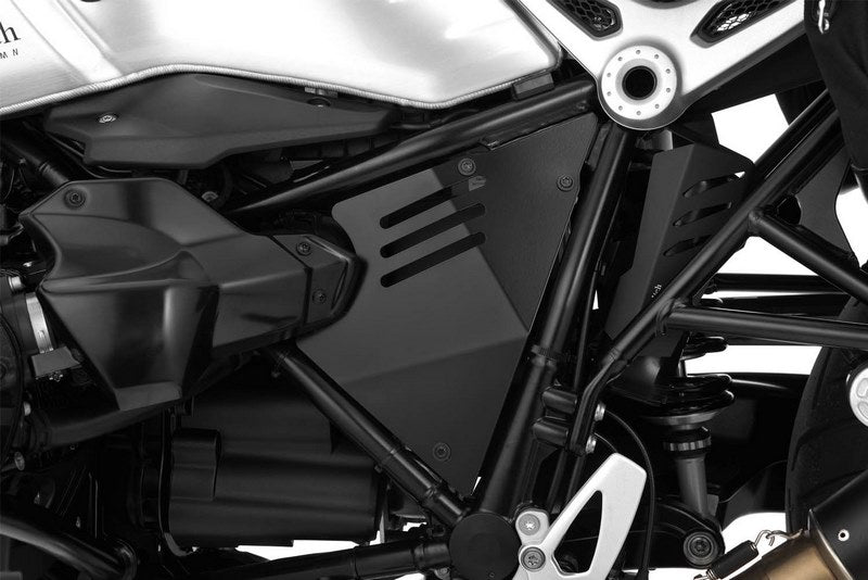 Wunderlich AIRBOX COVER air filter box cladding - Set - black | 45114-002