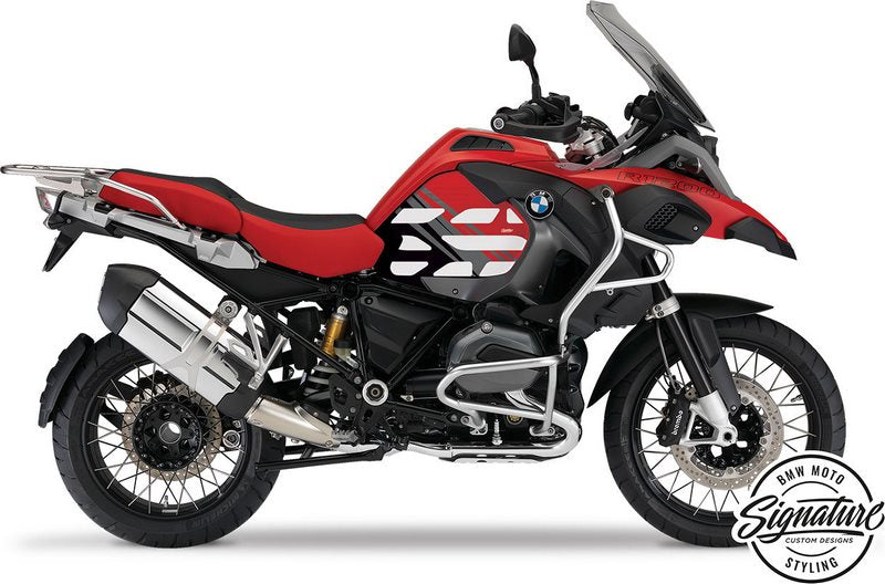 WUNDERLICH / ワンダーリッヒ アニバーサリースタイル タンクデカールキット ブラック/レッド | 48100-002