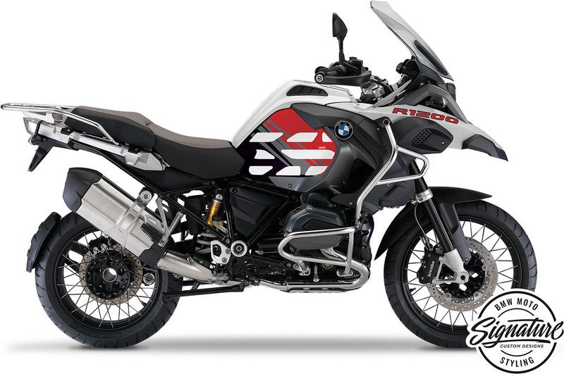 WUNDERLICH / ワンダーリッヒ アニバーサリースタイル タンクデカールキット ブラック/レッド | 48100-002