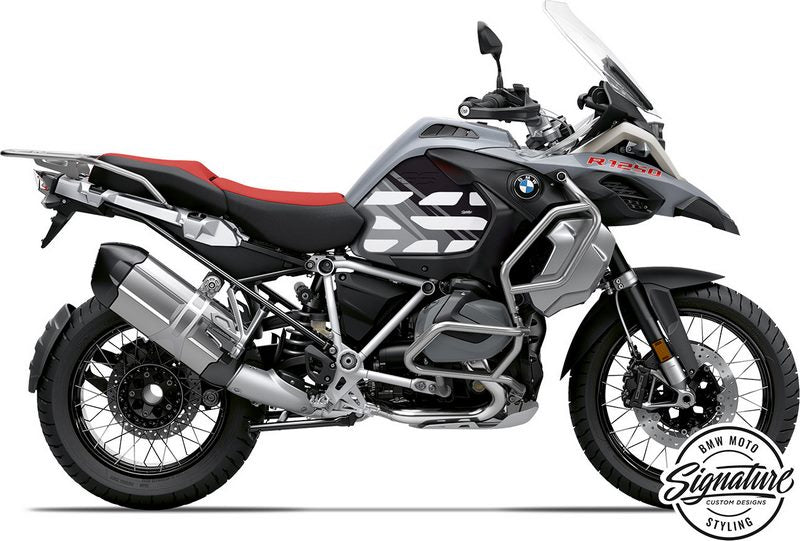 WUNDERLICH / ワンダーリッヒ アニバーサリースタイル タンクデカールキット グレー/ブラック | 48100-003