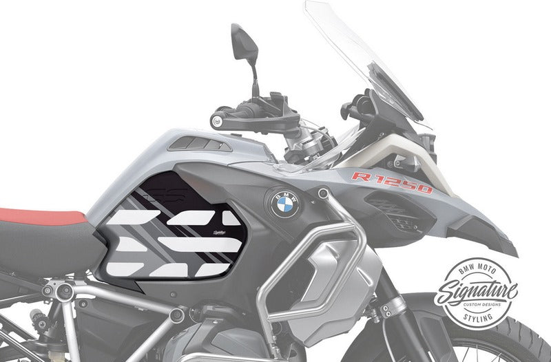 WUNDERLICH / ワンダーリッヒ アニバーサリースタイル タンクデカールキット グレー/ブラック | 48100-003