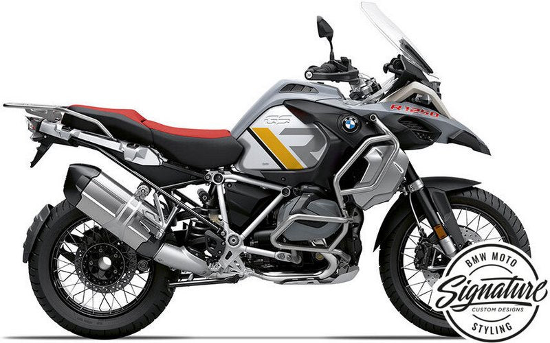 WUNDERLICH / ワンダーリッヒ R-Line タンクサイドデカールキット ブラック/イエロー | 48300-114