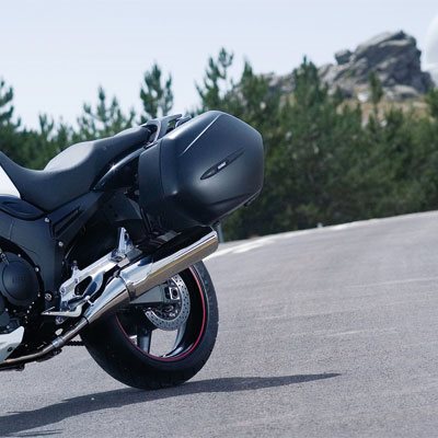 YAMAHA OEM / ヤマハ純正 サイドケース 左 Touring ブラック l 5JW-W0753-1L-05