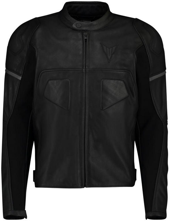 Yamaha OEM / ヤマハ純正 MT メンズ レザージャケット Mt Lans ブラック/グレー l A19-EJ100-B1-0S