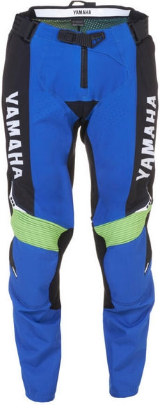 Yamaha OEM / ヤマハ純正 オフロード Riding パンツ - 大人用 ブルー/ブラック l A19-RP107-E1-32