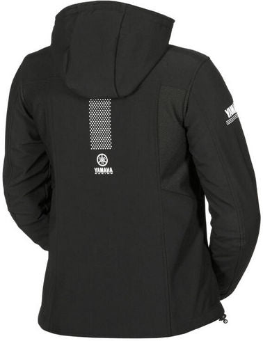 Yamaha OEM / ヤマハ純正 パドック ブルー レディース Urban Riding ジャケット ブラック/ブルー l A20-FJ202-B4-1S