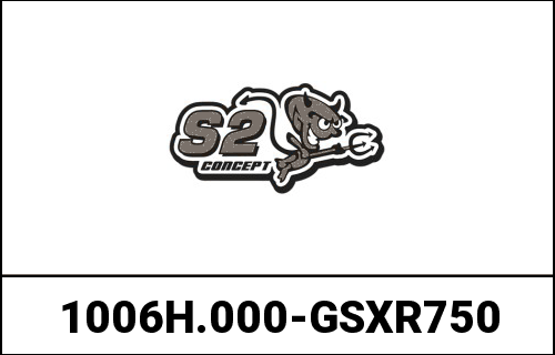 S2-Concept / S2コンセプト ホイールアーチ GSXR750 ブラック | 1006H.000-GSXR750