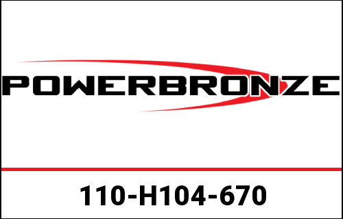 Powerbronze / パワーブロンズ ロワー HONDA VFR800X CROSSRUNNER 15-20 マットブラック-シルバーメッシュ | 110-H104-670