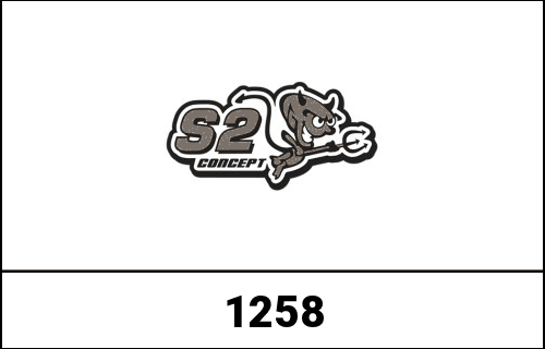 S2-Concept / S2コンセプト ラジエータースクープ BANDIT 1250 塗装済み ブラック | 1258