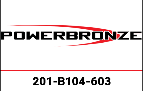 Powerbronze / パワーブロンズ ハガー BMW S1000RR 19-20 ブラック-シルバーメッシュ | 201-B104-603