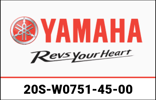 Yamaha OEM / ヤマハ純正 フライ・スクリーン －ブラックメタリック－ l 20S-W0751-45-00