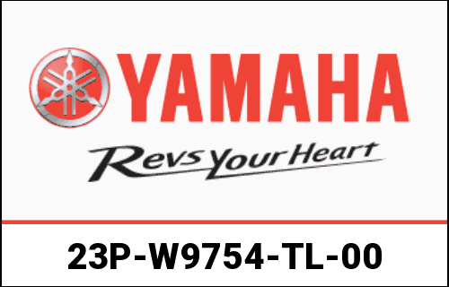 Yamaha OEM / ヤマハ純正 トップケース スペアリッド シルバー l 23P-W9754-TL-00
