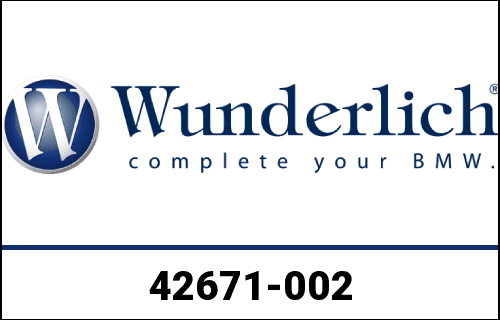 Wunderlich / ワンダーリッヒ Rear Wheel Cover Light - Black | 42671-002