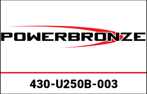 Powerbronze / パワーブロンズ Light Screen for HONDA CB500F 16-18 (260 MM)/SOLID BLACK | 430-U250B-003