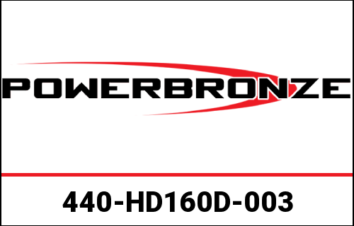 Powerbronze / パワーブロンズ ヘッドライトプロテクター ソリッドブラック ハーレーダビッドソン  IRON 883  09-18 | 440-HD160D-003