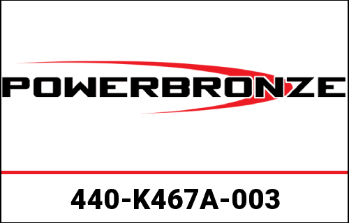 Powerbronze ヘッドライトプロテクター KAWASAKI ZX6-R 09-12/ソリッドブラック | 440-K467A-003