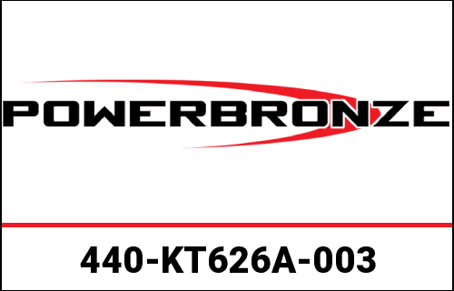 Powerbronze ヘッドライトプロテクター KTM 1290 SUPER DUKE R 20-21/ソリッドブラック ***公道使用不可*** | 440-KT626A-003
