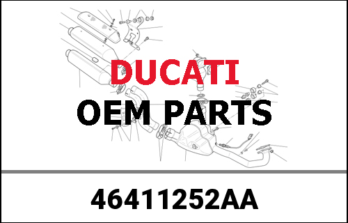 DUCATI / ドゥカティ Genuine RIGHT FOOTREST | 46411252AA