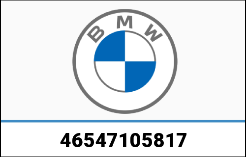 BMW 純正 Case holder for aluminium case  left  | 46547105817 / 46 54 7 105 817