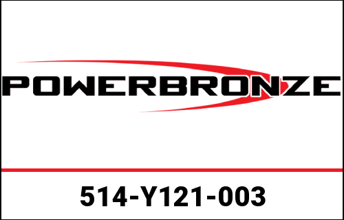 Powerbronze / パワーブロンズ Swing Arm Protector Kit for YAMAHA YZF-R7 21-23/BLACK PLASTIC | 514-Y121-003