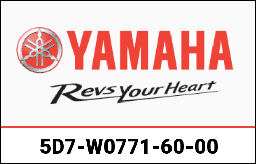 YAMAHA OEM / ヤマハ純正  シートカバー コンペティションホワイト (BWC1) l 5D7-W0771-60-00