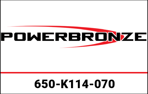 Powerbronze / パワーブロンズ マッドガードエクステンダー KAWASAKI NINJA 300 13-18/Z300 15-18 マットブラック | 650-K114-070