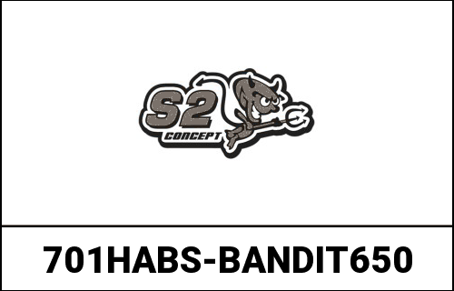 S2-Concept / S2コンセプト ホイールアーチ BANDIT 650 塗装済み ブルー clair | 701HABS-BANDIT650
