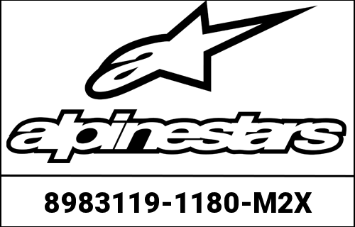 Alpinestars / アルパインスターズ CHIN VENT FRM GLS BK | 8983119-1180-M2X