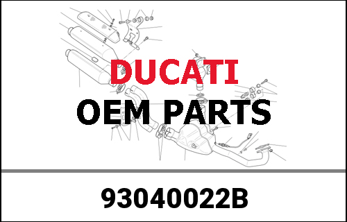 DUCATI純正 ANELLO TENUTA 8X16X7 BASLVITON NERO | 93040022B