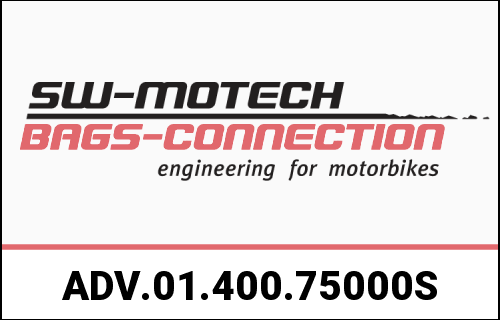 SWモテック / SW-Motech アドベンチャーセット ラゲッジ シルバー Honda CB500X (13-)  NX500 (23-). | ADV.01.400.75000/S