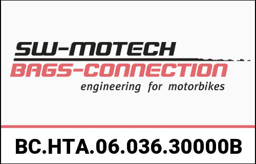 SWモテック / SW-Motech URBAN ABS サイドケース M/S システム 2 × 16.5 l. Yamaha MT-09 (23-). | BC.HTA.06.036.30000/B
