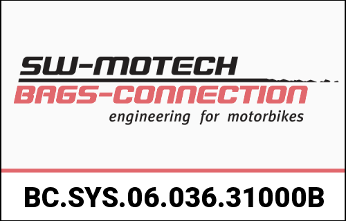 SWモテック / SW-Motech SysBag (シスバッグ) シスバッグ WP M/M M/S システム Yamaha MT-09 (23-). | BC.SYS.06.036.31000/B