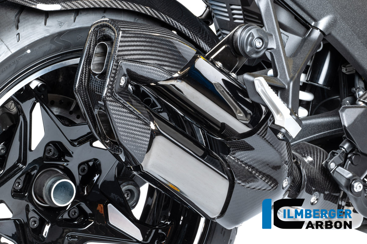 Ilmberger Carbon / イルムバーガー エキゾーストエンドキャップキット カーボン・グロス BMW R 1300 R | CG.AHS.008.R130R