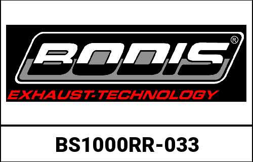 Bodis（ボディス） GPC-RS II  Slip-On  Full-Titan for BMW S1000RR (2017-2018) | BS1000RR-033