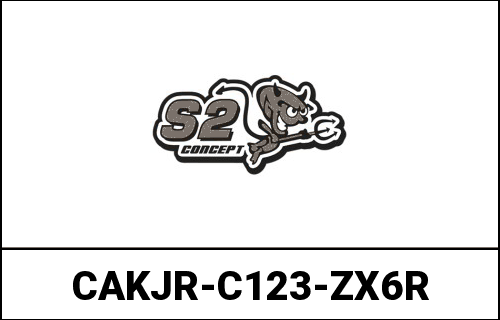 S2-Concept / S2コンセプト タンクカバー KAWASAKI ZX6R 2009-16 | CAKJR-C123-ZX6R