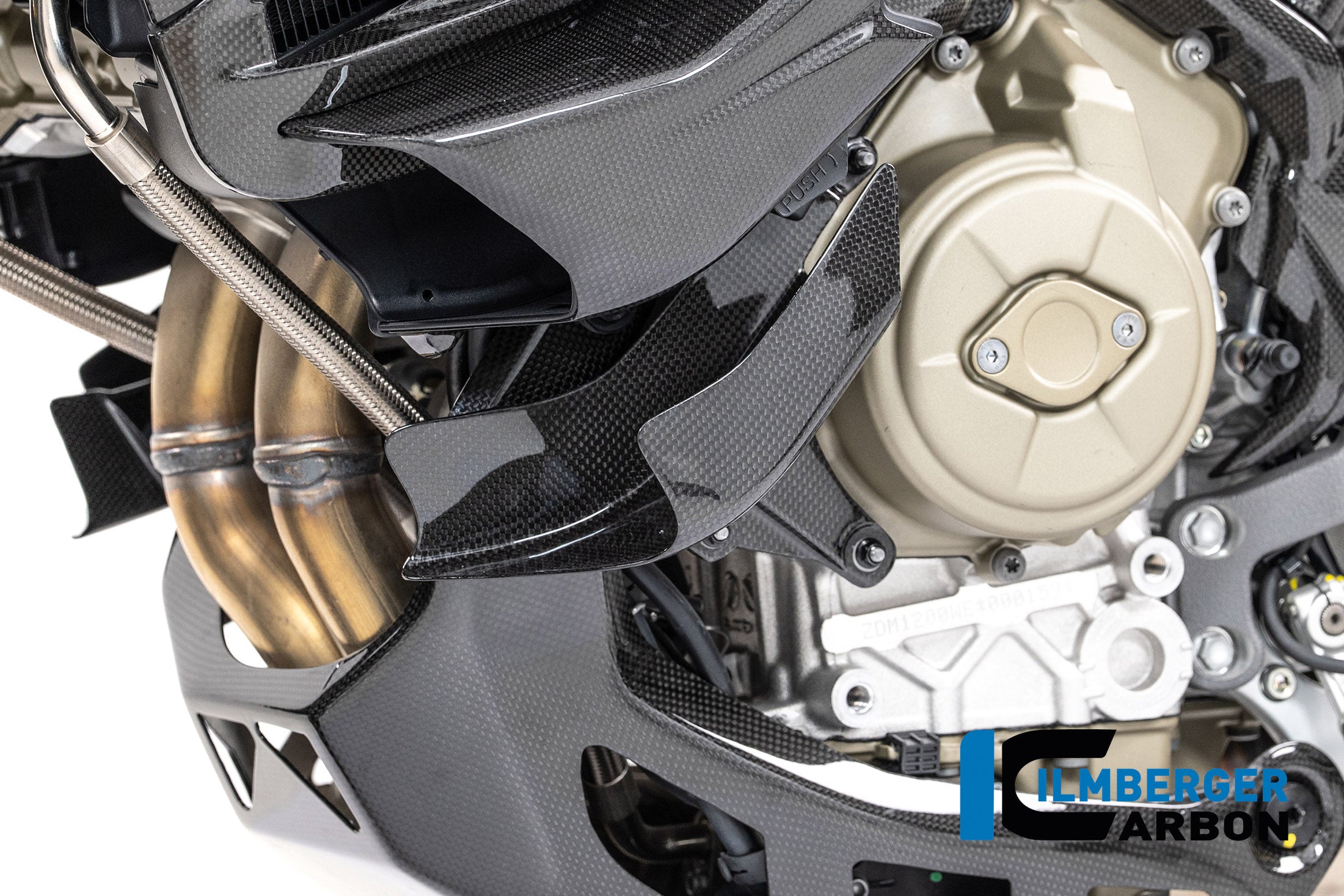 Ilmberger Carbon / イルムバーガー 左下ウィングレット（カーボン・グロス仕上げ） Ducati Multistrada V4 2025年モデル | CG.VFL.026.MTS25