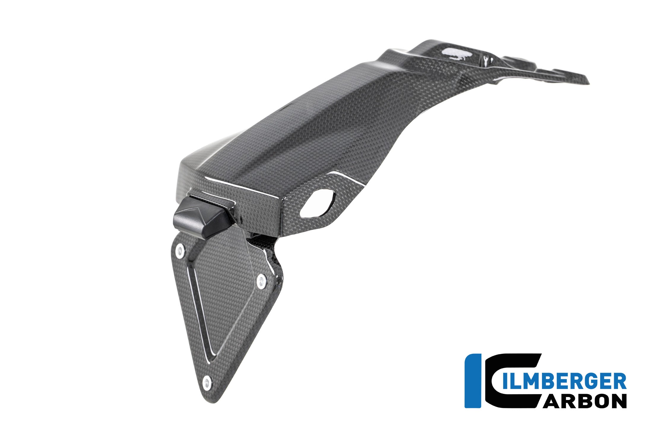 Ilmberger Carbon / イルムバーガー ナンバープレートホルダー カーボングロス パニガーレ V4 2025 | CG.NHO.009.V4P24