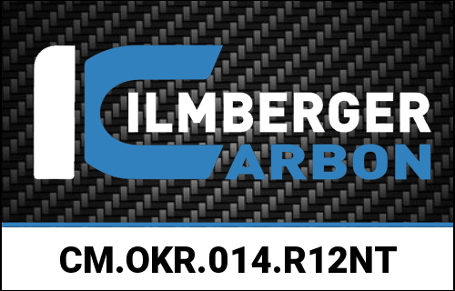 オイルクーラーカバー右カーボンマット