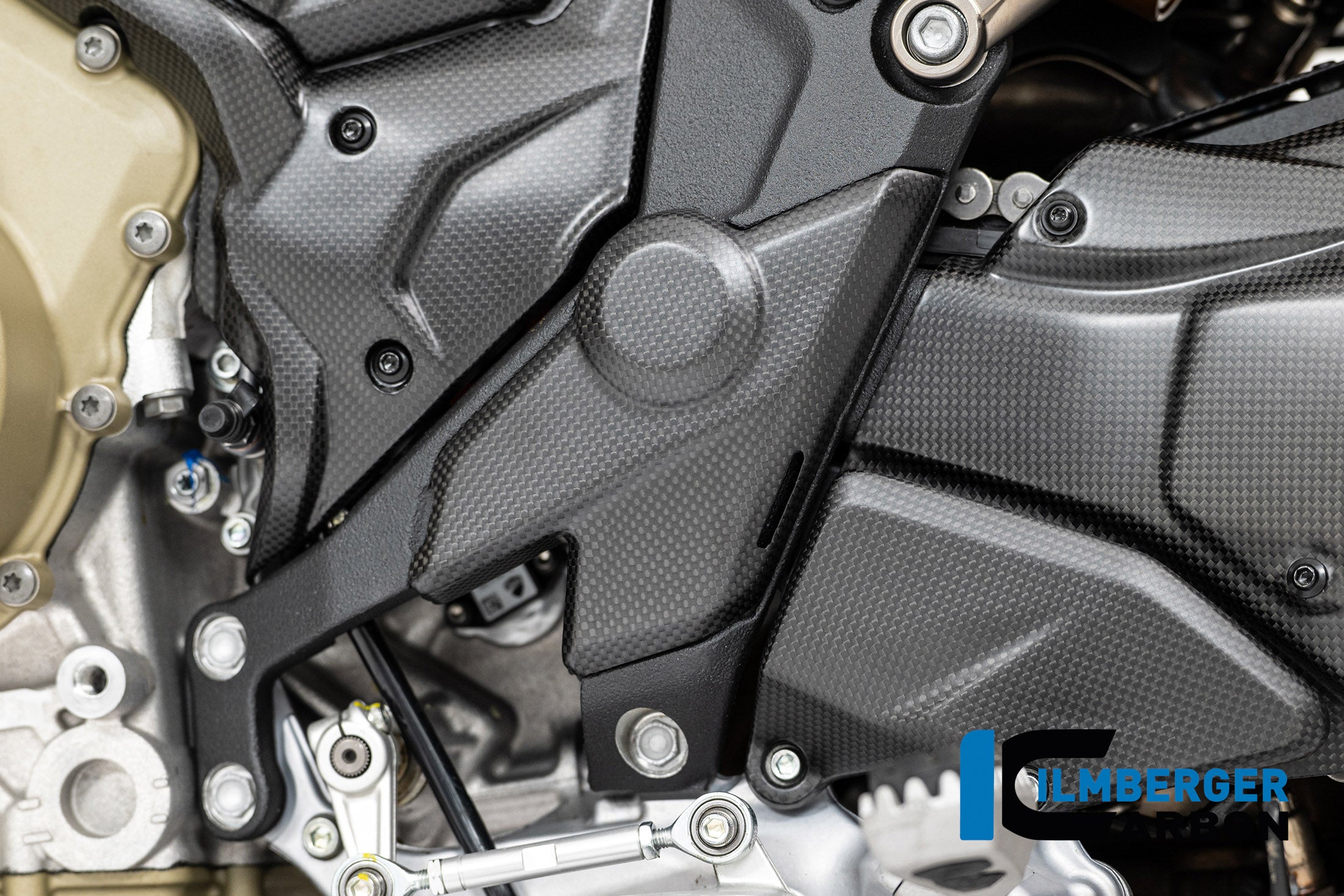 Ilmberger Carbon / イルムバーガー フレームカバー（左側） カーボンマット Ducati Multistrada V4 2025 | CM.RAL.006.MTS25