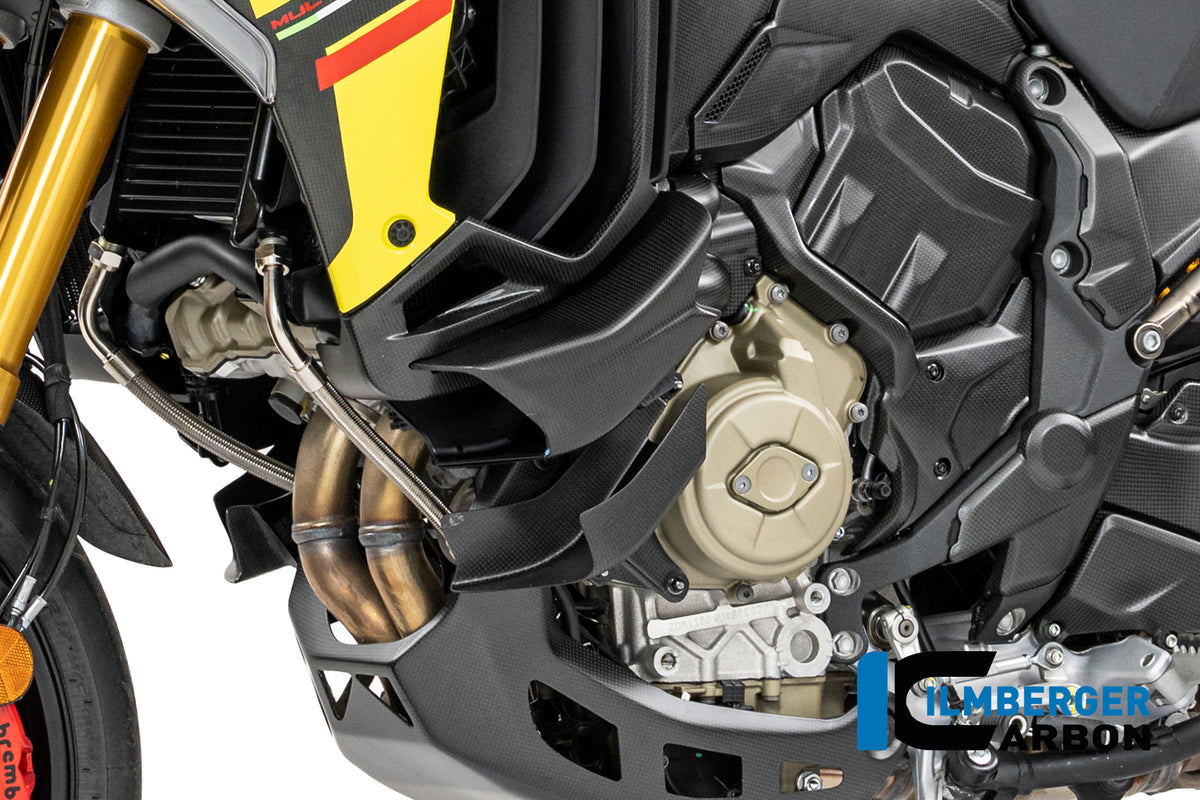 Ilmberger Carbon / イルムバーガー 左下ウィングレット（カーボンマット仕上げ） Ducati Multistrada V4 2025年モデル | CM.VFL.026.MTS25
