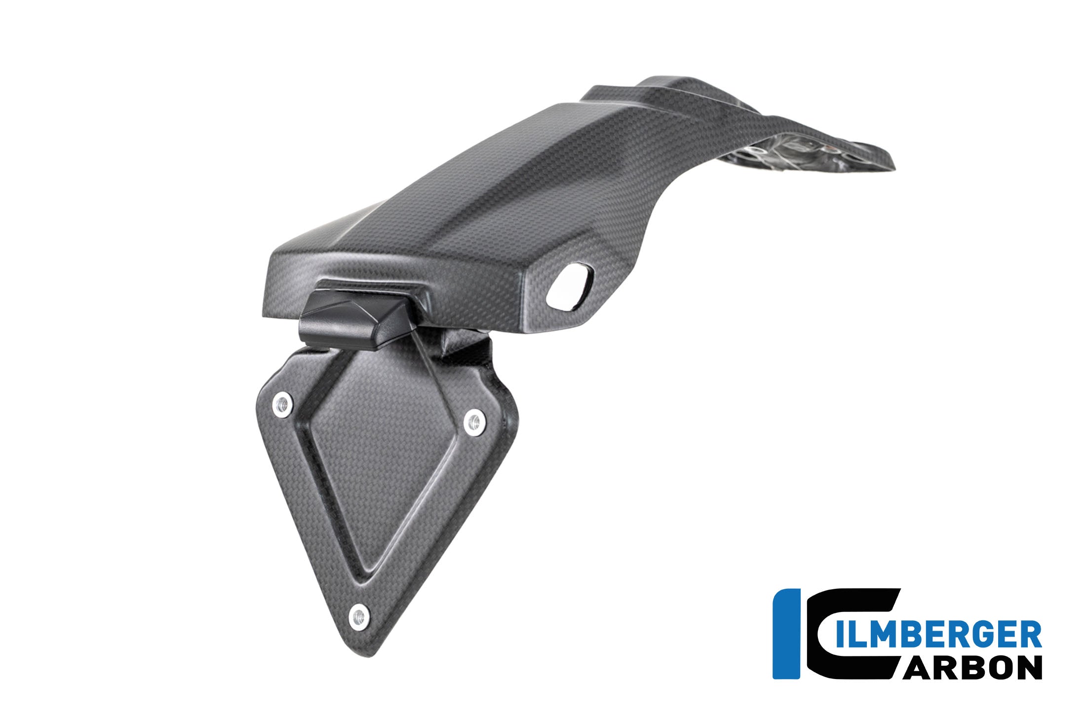 Ilmberger Carbon / イルムバーガー ナンバープレートホルダー カーボンマット パニガーレ V4 2025 | CM.NHO.009.V4P24