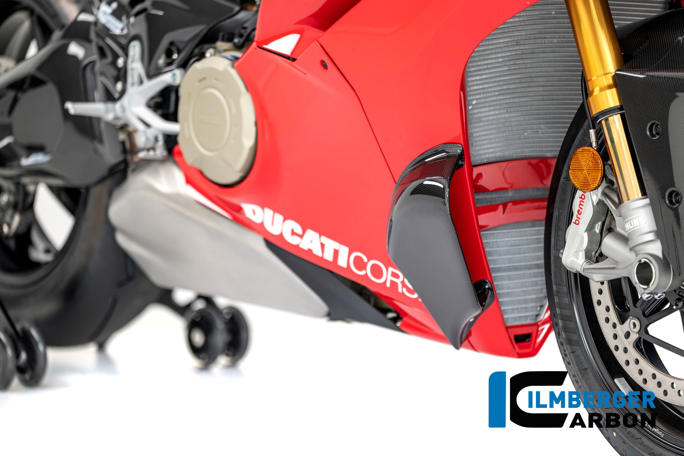 Ilmberger Carbon / イルムバーガー 右サイドポッド カーボン グロス仕上げ Ducati パニガーレ V4 R 2025 | CG.SPR.010.V4R25