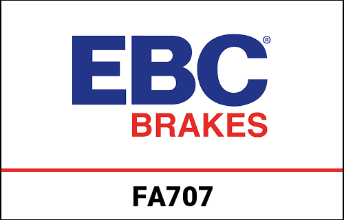 EBC / イービーシーブレーキ ブラックスタッフブレーキパッド (organic) | FA707