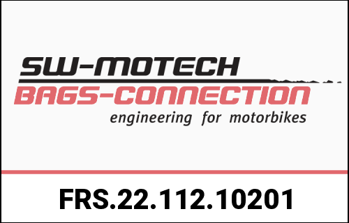 SW-MOTECH / SWモテック EVO footrest kit | FRS.22.112.10201